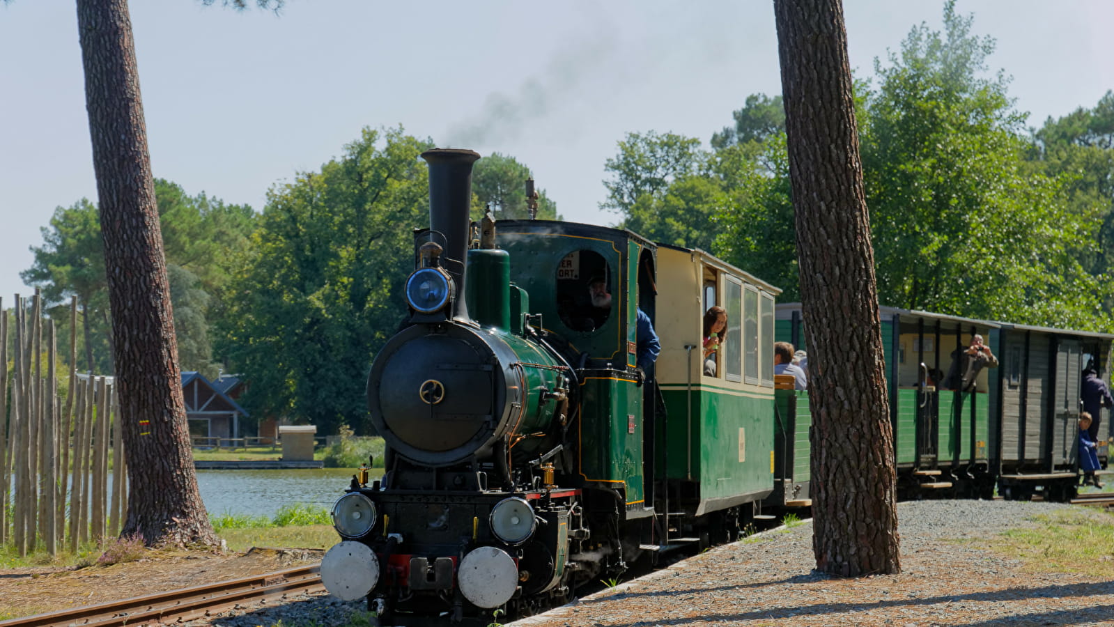 The Lac de Rillé Steam Train